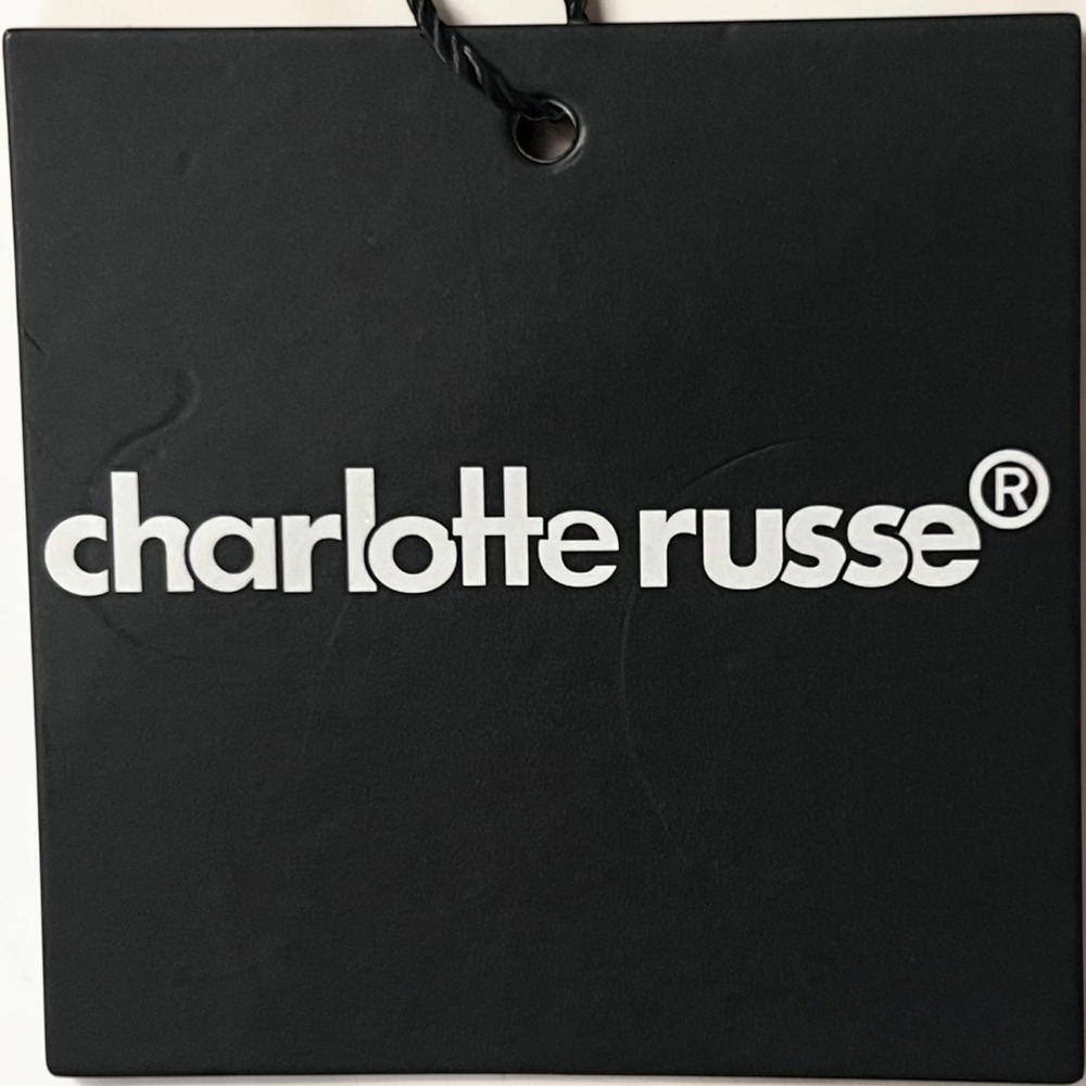 Charlotte Russe Women's Rugby Sweatshirt Grey New York Cropped Polo Size Medium - Picture 4 of 5